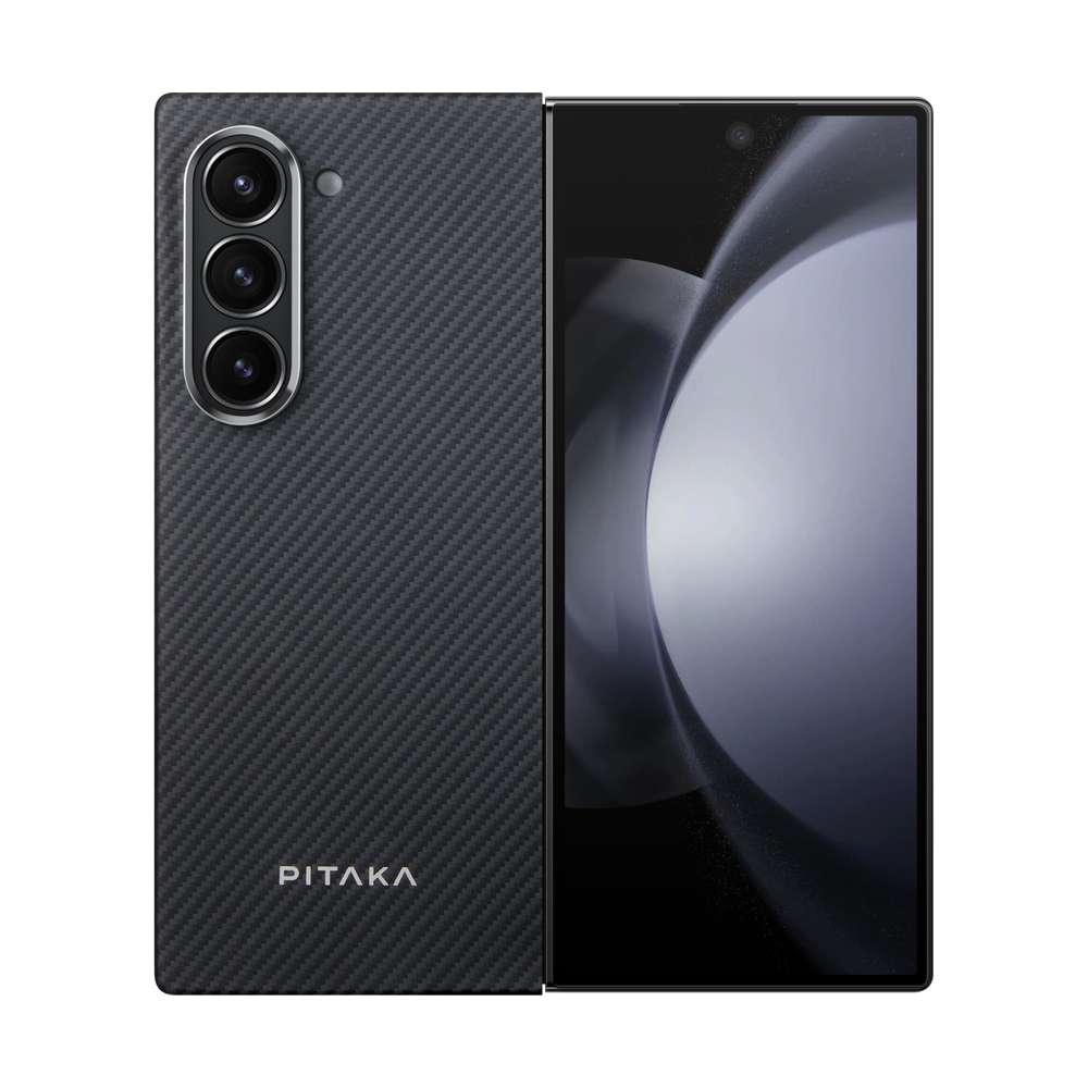 Grey-Twill-0749355415724-2257110-00 Pitaka MagEZ Case 5 for Samsung Galaxy Z Fold6 Black/Grey Twill – Bild 1