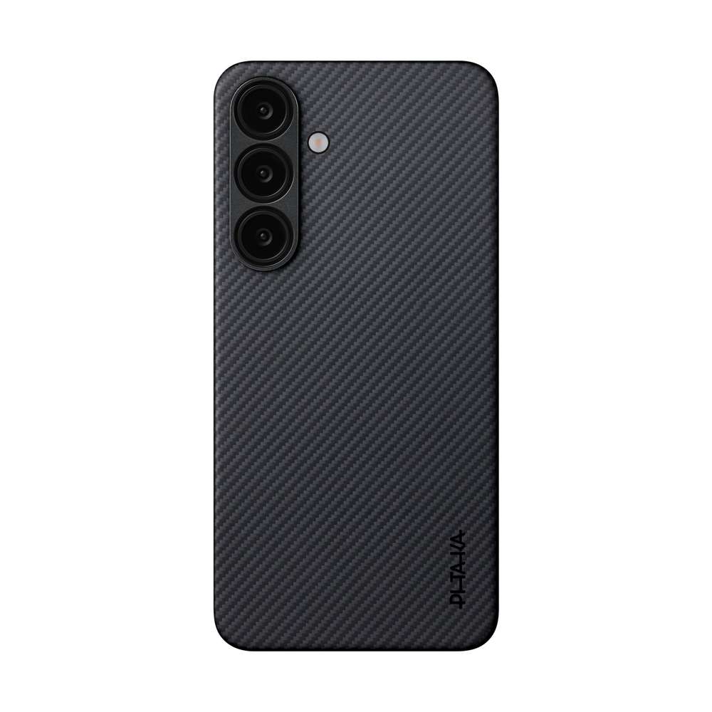 Grey-Twill-0749355417407-2260764-00 Pitaka Ultra-Slim Case for Samsung S25 Black/Grey Twill – Bild 1
