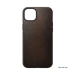 Nomad Modern Leather Case iPhone 14 Plus Rustic Brown – Bild 3