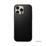 Nomad Modern Leather Case iPhone 16 Pro Max Black – Bild 3