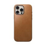 Nomad Modern Leather Case iPhone 16 Pro Max English Tan