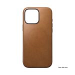 Nomad Modern Leather Case iPhone 16 Pro Max English Tan – Bild 9