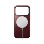 Nomad Modern Leather Case iPhone 17 Pro Burgundy Horween – Bild 2