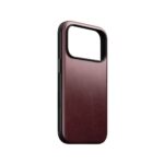 Nomad Modern Leather Case iPhone 17 Pro Burgundy Horween – Bild 4