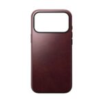 Nomad Modern Leather Case iPhone 17 Pro Max Burgundy Horween