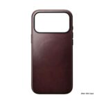 Nomad Modern Leather Case iPhone 17 Pro Max Burgundy Horween – Bild 3
