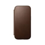 Nomad Modern Leather Folio iPhone 16 Pro Brown – Bild 8