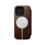 Nomad Modern Leather Folio iPhone 16 Pro Brown – Bild 12