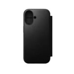 Nomad Modern Leather Folio iPhone 17 Black