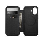 Nomad Modern Leather Folio iPhone 17 Black – Bild 7
