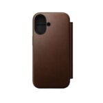Nomad Modern Leather Folio iPhone 17 Brown