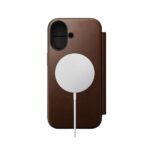 Nomad Modern Leather Folio iPhone 17 Brown – Bild 2