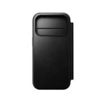 Nomad Modern Leather Folio iPhone 17 Pro Black Horween