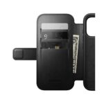 Nomad Modern Leather Folio iPhone 17 Pro Black Horween – Bild 8