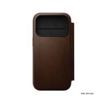 Nomad Modern Leather Folio iPhone 17 Pro Brown – Bild 4