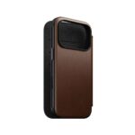 Nomad Modern Leather Folio iPhone 17 Pro Brown – Bild 5