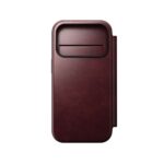 Nomad Modern Leather Folio iPhone 17 Pro Burgundy Horween