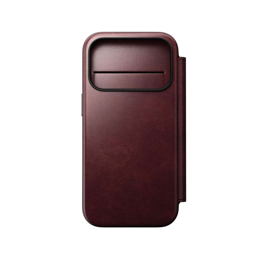 Nomad-Modern-Leather-Folio-iPhone-17-Pro-Burgundy-Horween-0856504011833-3164940-00 Nomad Modern Leather Folio iPhone 17 Pro Burgundy Horween – Bild 1