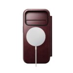Nomad Modern Leather Folio iPhone 17 Pro Burgundy Horween – Bild 2