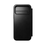 Nomad Modern Leather Folio iPhone 17 Pro Max Black Horween