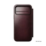 Nomad Modern Leather Folio iPhone 17 Pro Max Burgundy H. – Bild 4