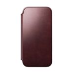 Nomad Modern Leather Folio iPhone 17 Pro Max Burgundy H. – Bild 6