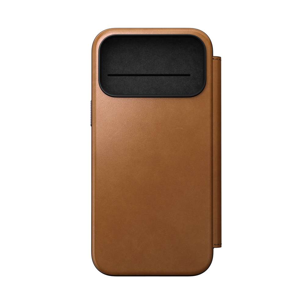 Nomad-Modern-Leather-Folio-iPhone-17-Pro-Max-English-Tan-0856504014124-3164184-00 Nomad Modern Leather Folio iPhone 17 Pro Max English Tan – Bild 1