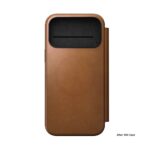 Nomad Modern Leather Folio iPhone 17 Pro Max English Tan – Bild 4