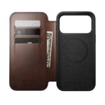 Nomad Modern Leather Folio iPhone 17 Pro Max Rustic Brown H – Bild 7