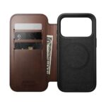 Nomad Modern Leather Folio iPhone 17 Pro Rustic Brown H. – Bild 7