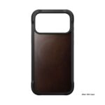 Nomad Rugged Leather Case iPhone 17 Pro Max Rustic Brown Horween – Bild 3