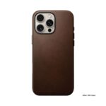 Nomad Traditional Leather Case iPhone 16 Pro Max Brown – Bild 3