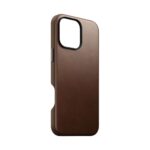 Nomad Traditional Leather Case iPhone 16 Pro Max Brown – Bild 8