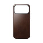 Nomad Traditional Leather Case iPhone 17 Pro Max Rustic Brown H
