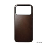 Nomad Traditional Leather Case iPhone 17 Pro Max Rustic Brown H – Bild 3