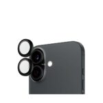 PanzerGlass Hoops Black Camera Lens Protector iP 16 16 Plus