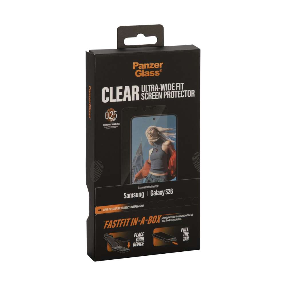 PanzerGlass-Screen-Protector-Galaxy-S26-UWF-Fastfit-5715685033858-4204062-00 PanzerGlass Screen Protector Galaxy S26 UWF Fastfit – Bild 1