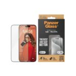 PanzerGlass Screen Protector iPhone 15 Pro UWF w EasyAligner – Bild 3