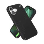 Speck Presidio2 Grip Case iP 17 Black/Slate Grey/White – Bild 4