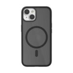 Woodcessories Clear Case MagSafe Matte Black iPhone 14