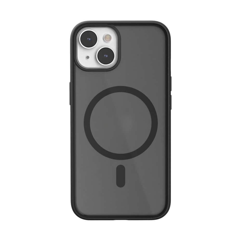 Woodcessories-Clear-Case-MagSafe-Matte-Black-iPhone-14-4260750592651-13538988-00 Woodcessories Clear Case MagSafe Matte Black iPhone 14 – Bild 1