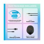 PowerLocus P2 Kids Kinder- Kopfhörer blau – Bild 7