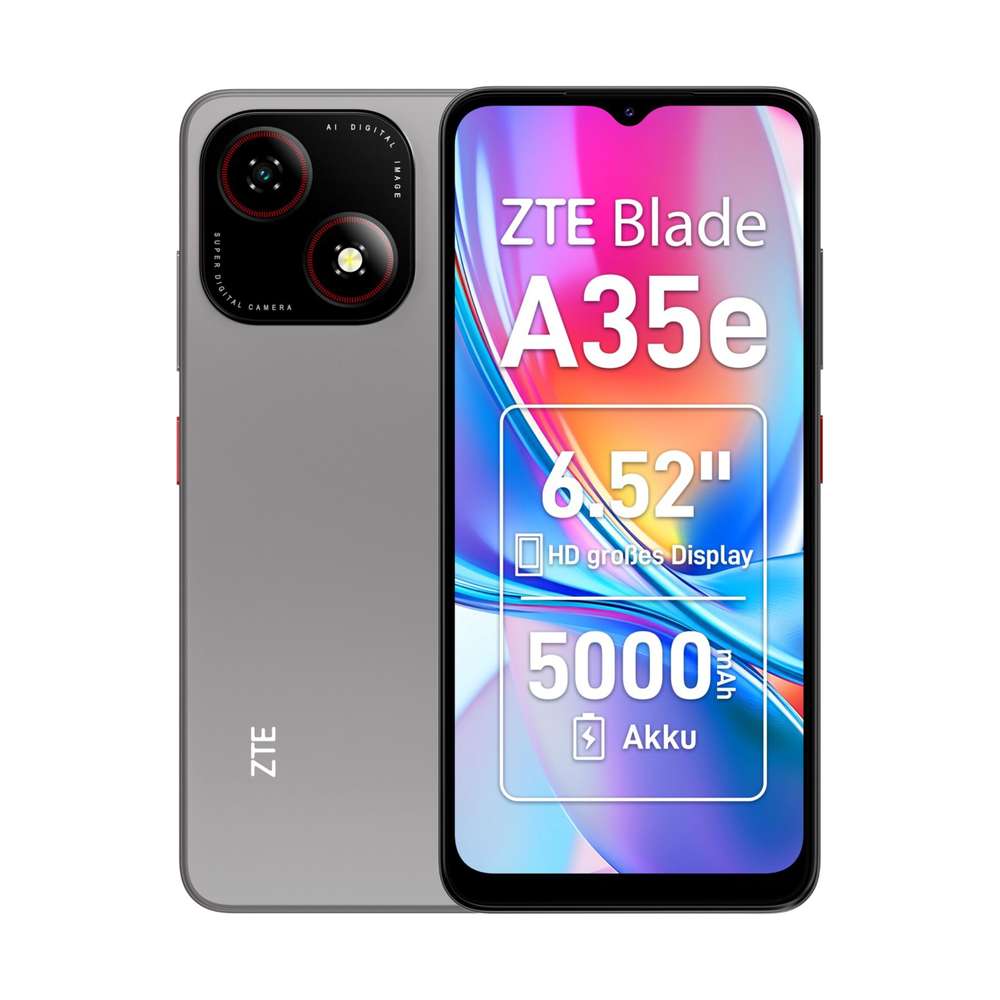 ZTE-Blade-A35e-silvery-gray-6902176132353-2490714-00 ZTE Blade A35e silvery gray – Bild 1