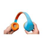 PowerLocus P2 Kids Kinder- Kopfhörer blau/orange – Bild 6